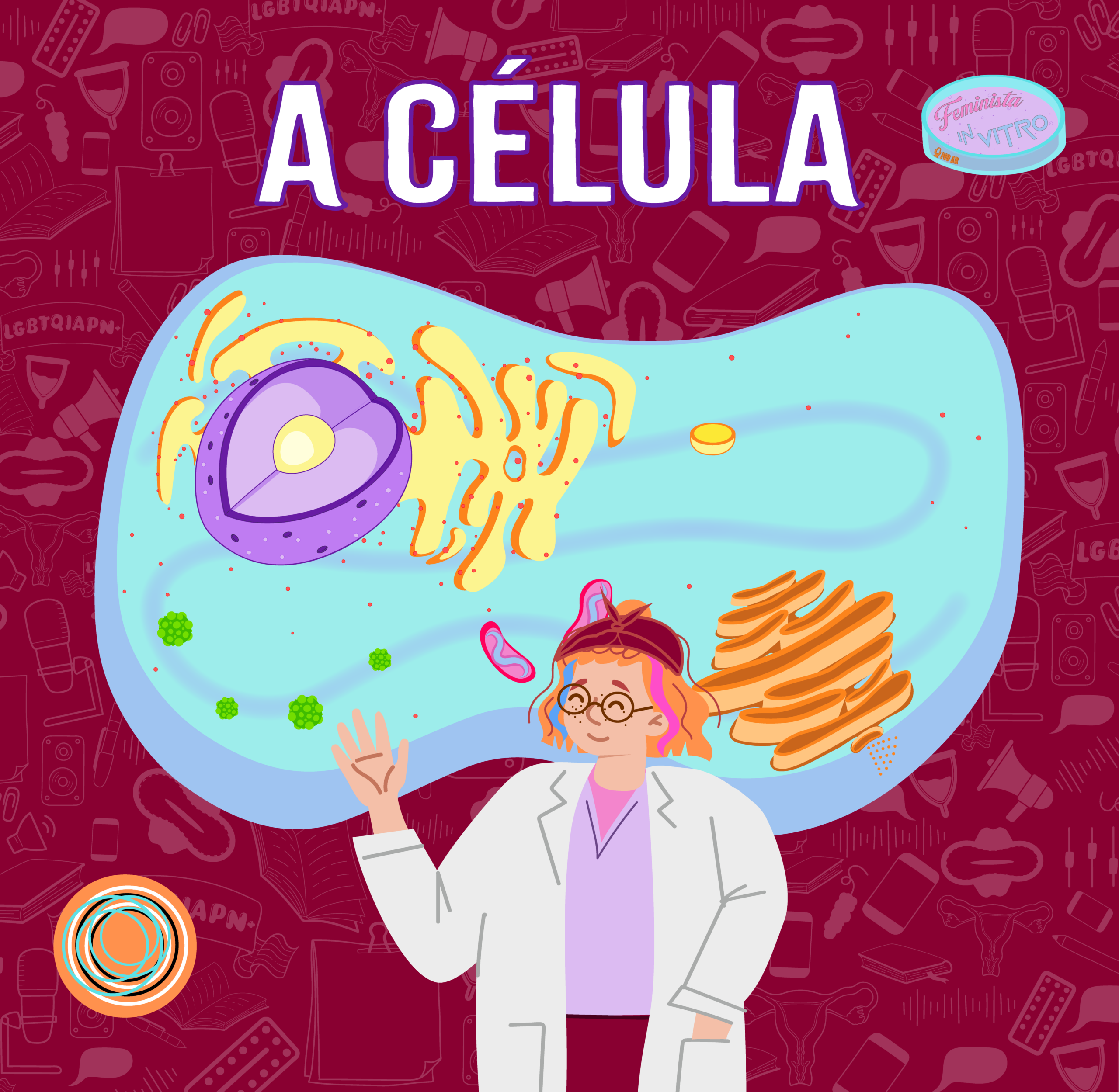 Podcast Mundaréu lança a série Feminista In Vitro sobre células, sexo e gênero! Acompanhe!